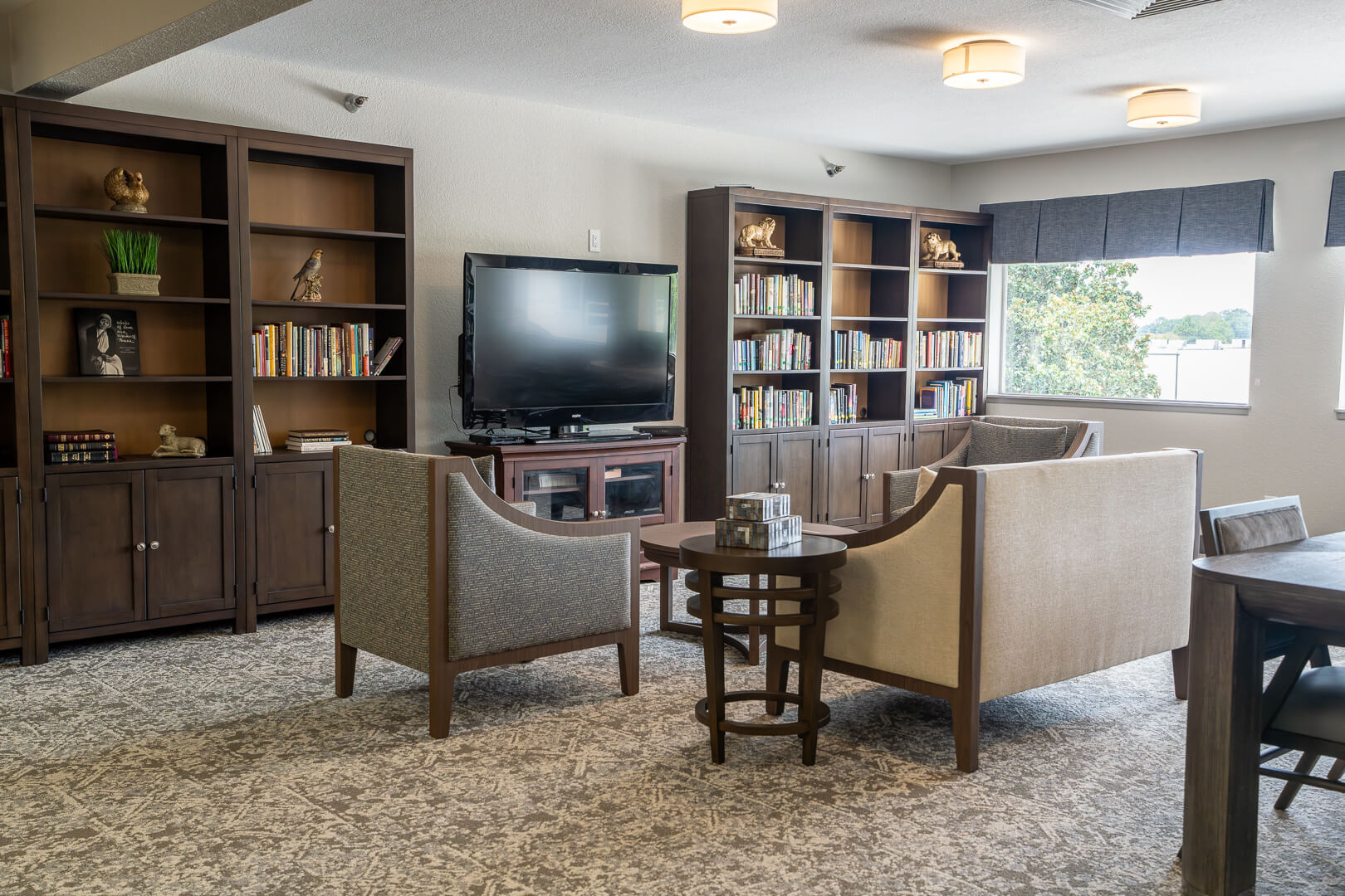 Entertainment Lounge at Senior Living Montgomery Alabama