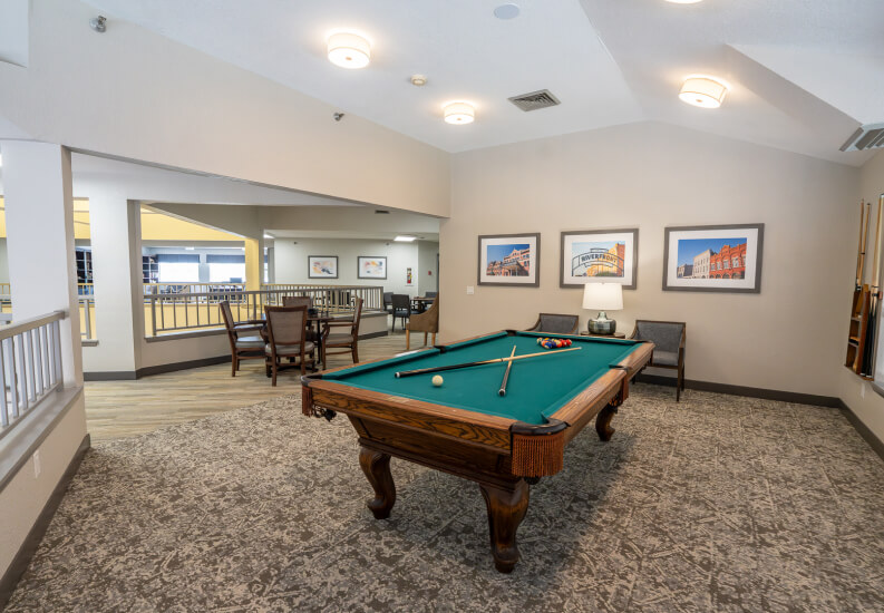 Activity Area for Seniors in Independent Living Montgomery Alabama Activity Area for Seniors in Independent Living Montgomery Alabama
